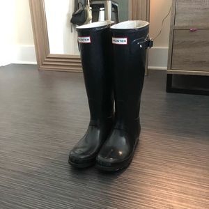 Hunter tall rain boots